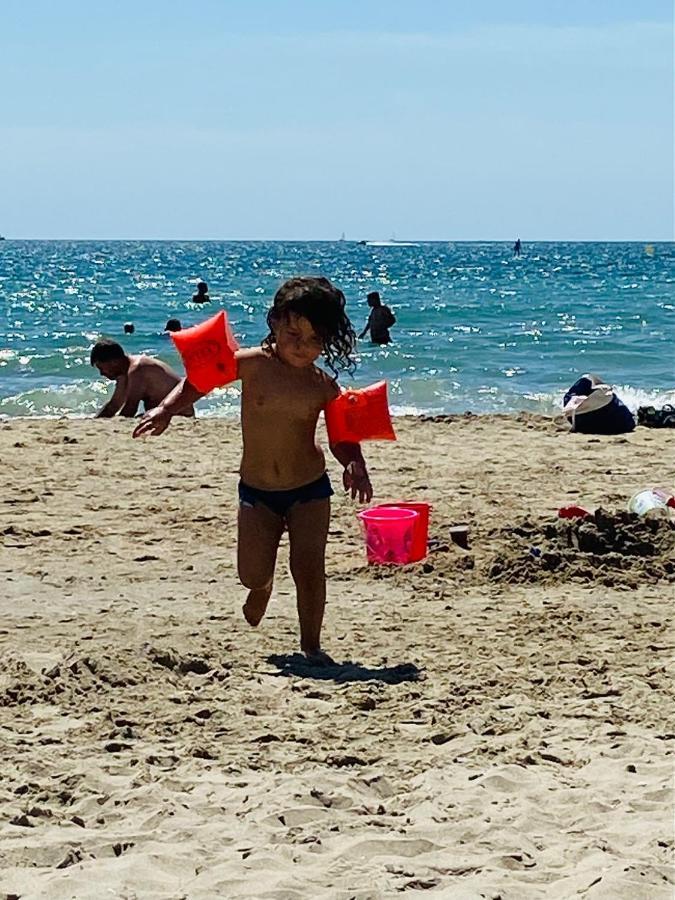 Appt Avec Parking, Clim, Wifi A 50 M De La Plage Palavas-les-Flots Buitenkant foto